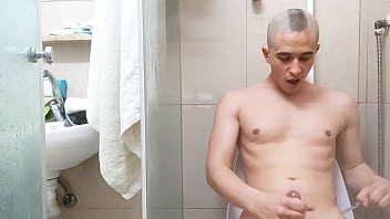 Preview 4 of Bangla Fat Mom Amateur - Israeli boy showering masturbating 27.03.22