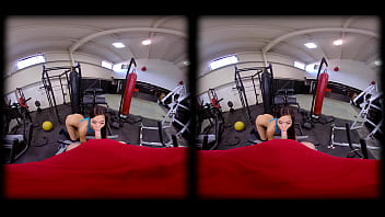 Preview 3 of Sleepin Hot Girl - VRConk Petite girl fucked by fat cock at the gym VR Porn