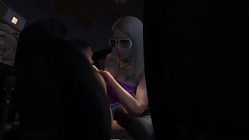Preview 3 of Video Porno Camasutre - GTA 5- Franklin gets a Hooker service