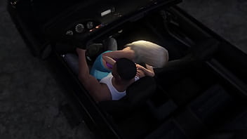 Preview 4 of Video Porno Camasutre - GTA 5- Franklin gets a Hooker service