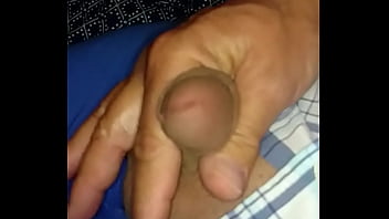 Preview 2 of Handjob Secara - Playing with my little dick in slow motion