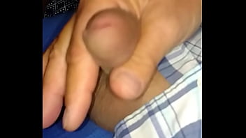 Preview 3 of Handjob Secara - Playing with my little dick in slow motion