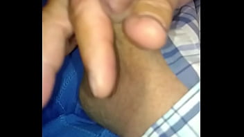 Preview 1 of Handjob Secara - Playing with my little dick in slow motion