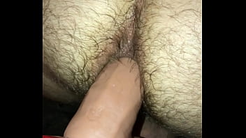 Preview 1 of Jongkok Sex - dildo in my hairy hole