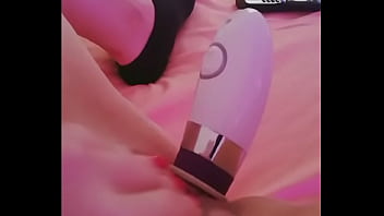 Preview 2 of Face Cumming Eating - Arab girl touching myself with dildo