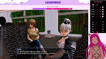 Preview 2 of Sex Khenchela - VTuber LewdNeko Plays Harem Hotel Part 22