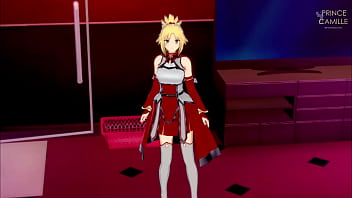 Preview 1 of Tufhy - Mordred Pedragon masturbates you and lets you finish inside - Fate Apocrypha