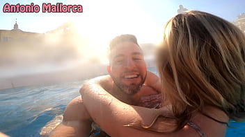 Preview 2 of Asian Adultry - Fucking A Slutty French Teen in Thermal Bath of Budapest