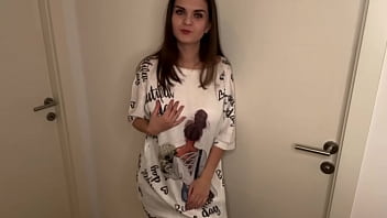 Preview 3 of Kinky Slim - Stepmother with fat cock was caught by her horny Stepson and she made him suck her cum