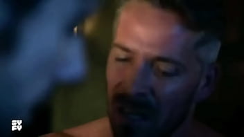 Preview 4 of 3 Boy 1 Garl Sax - Hale Appleman and Sean Maguire Gay Kiss Scene from TV show The Magicians | gaylavida.com