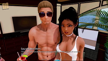 Preview 4 of Selingkuh Mom And Gerl Friend - Harem Hotel 428