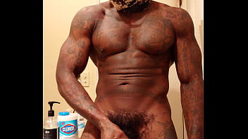 Preview 3 of Indin Badroom 3xx - Big Black Hairy Cock Worship Hallelujah Johnson ( Follow Links In Bio Love Black Dick Subscribe To My Channel )