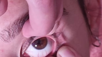 Preview 4 of Slut Outdoors - Cum dumpster gets a full cumshot into her open eye | talking