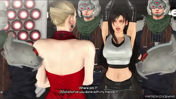 Preview 1 of Arab School Girl Fuk Hom - FF7 / HOJO&#039_S BREEDING GROUNDS [AERITH x SCARLET x TIFA]