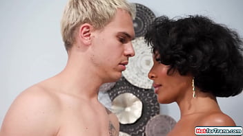 Preview 2 of Xxx Beautiful Girl With Dress - Big tits latin tgirl Lola Morena precums