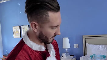 Preview 2 of Moms Fee - Ariana Marie In Santa Dick In Her Young Hole