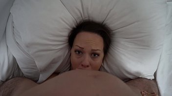 Preview 3 of Fathima Lucia Renato Tony - 4k perving on wife while she s.. Waking her up with a big cock - I have to perv on every curves PART 1