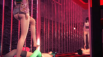 Preview 1 of Gosotos - Demon Slayer Yaoi Femboy - Nezuko Femboy Hard Sex - Sissy crossdress Japanese Asian Manga Anime Game Porn Gay