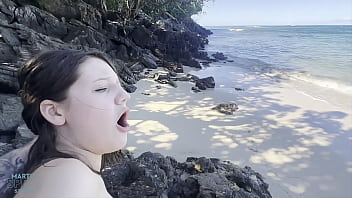 Preview 3 of Dace Babh - Met model Margo Von Teese on the beach,  it all ended in passionate sex against the backdrop of the sea