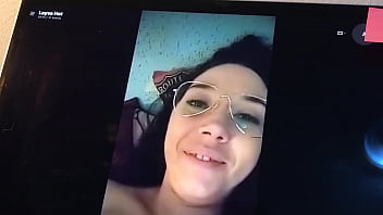 Preview 4 of Bangla Aunty Fucked - Spanish mature milf sticking her tongue out on webcam so that they cum on her face. Leyva Hot ctdx