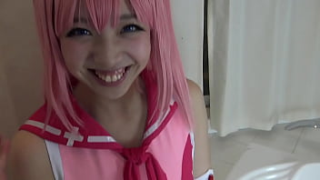Preview 3 of Casting Japanese Tv Shows - ピンク髪の魔法が使えそうな美女コスプレイヤー、見た目とは裏腹に鬼シコいダイナマイトボディの持ち主