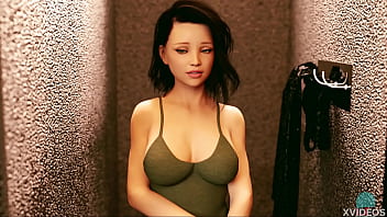 Preview 3 of Japanese School Sexual Teacher - A.O.A. Academy #41 &bull_ In the changing room with Rebecca
