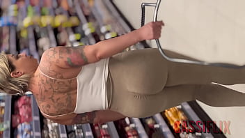 Preview 2 of Rough Dp Milf - Estava no mercado e provoquei o boy com minha bunda grande ele n&atilde_o aguentou e me levou para o motel! assista completo no cassiflix