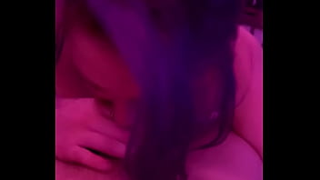 Preview 1 of Two Girls Suck Old Cock - Girl comes over to suck my dick