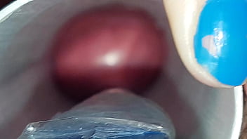 Preview 2 of Gay Male Sloppy Blow - Colombian amateur Cervix play part 3