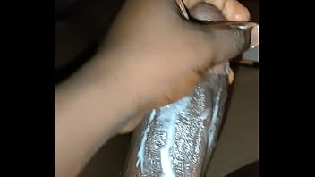 Preview 3 of Ideon Bar Dansar - Jerked off my big black cock
