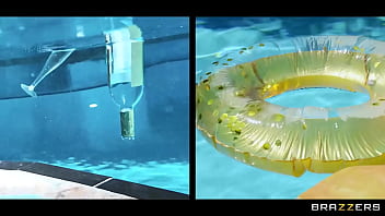Preview 2 of New Boston - Taking A Walk On The Poolside / Brazzers  / download full from http://zzfull.com/wal
