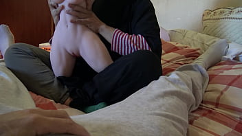 Preview 1 of Xxxxx Serpent - hot algerian wife has cuckold sex with her french stepson in Marseille