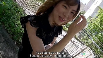 Preview 2 of Alania Fox Pussy - Amateur model Miss Nono Sakurai gets nude and shows us her pink hairy pussy in interview for her first ever porn in Tokyo Japan pt1