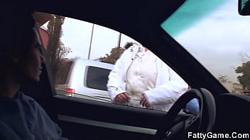 Preview 1 of Nliss - Big belly plumper picking up him for sex