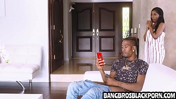 Preview 3 of Ex Mit Dildo - Hottest black teen gets spied on by her stepbro