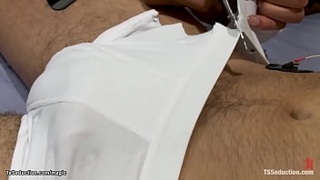 Preview 2 of Mom And San Zabrdsti - Busty TS doctor fucking patient