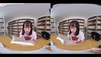 Preview 1 of Xxxsanilionbf - ロ〇っ娘メガネ制服美◯女が図書室で誘惑中出しセックス　篠宮ゆり