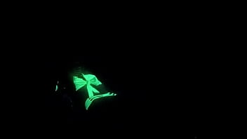 Preview 2 of Cleaning Biutifuly - Dayanara Black Light Sex LEFT 1