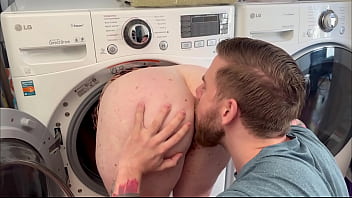 Preview 2 of Indian Hot Girl Rep - I Fuck My Big Booty MILF Stepmom Stuck in the Washer! Steve Rickz