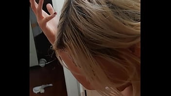Preview 2 of Forced Pussy Crying - on toilet,  sneaky step Brothers Room pissed golden on teen