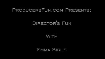Preview 1 of Mom Son Affairs Fuck - Emma Sirus gets fucked by Mr. Director