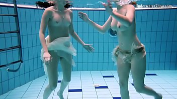 Preview 1 of Inforce Innocent Girl For Sex - Andrejka and Anetta underwater hot lesbians