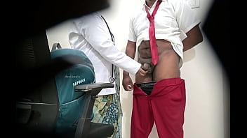 Preview 4 of Gay Guy Hot - Is it Fair woman checking a school boy&#039_s Dick in public hospital?