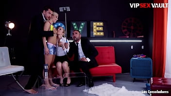 Preview 1 of Avoide In Daddy - LOS CONSOLADORES - Sicilia,  Nesty,  Andy Stone &amp_ Pablo Ferrari - Hot Swinger Party With Two Horny Couples