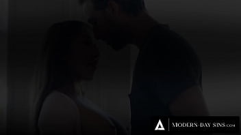 Preview 1 of Xxxx Mother And Son 2018 - MODERN-DAY SINS - Sexy Nicole Doshi Gets ROUGH FUCKED   FACIAL By Angry Roommate During Big Argument