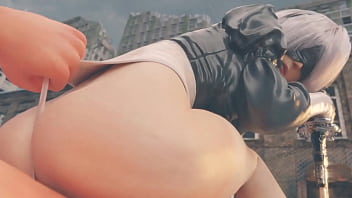 Preview 1 of Hair Cut Sallon - Nier: Automata - Pocos tienen el privilegio de recibir sentones de 2B