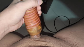 Preview 3 of British Granny Patti Tent - Atualizando Tenga Spinner Masturbando,  punheta,  jelq off,  handjob