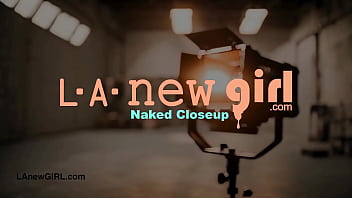 Preview 1 of Madison Spot Light Orgasm - Radiant teen blonde shows her sexy body