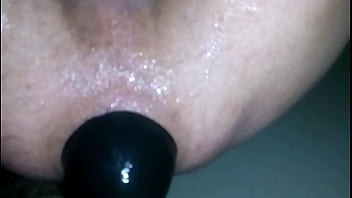 Preview 2 of Rebeca Jordi - Cumming twice in a row from the huge plug coming out of my cunt.