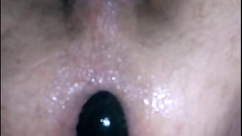 Preview 1 of Rebeca Jordi - Cumming twice in a row from the huge plug coming out of my cunt.